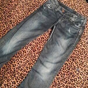 Women’s Dark Wash Blue Jeans - Stylish Everyday Denim